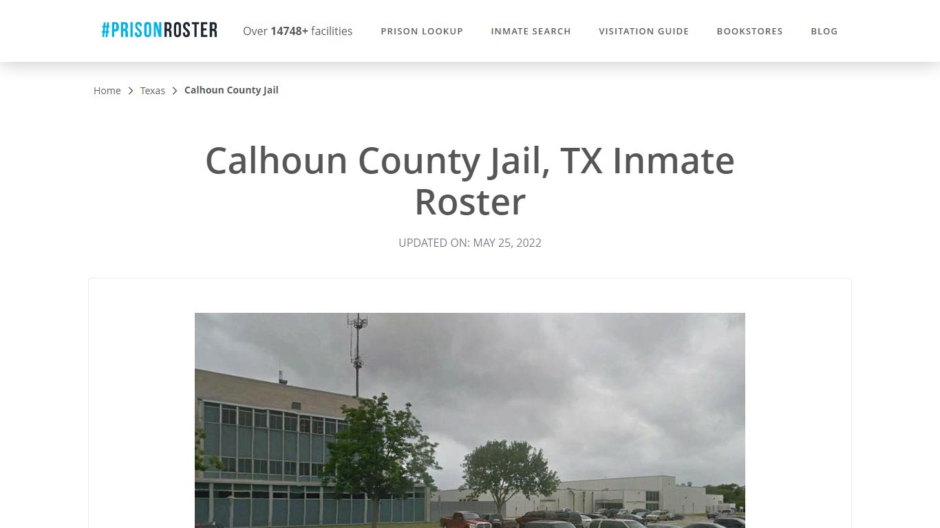 Calhoun County Jail, TX Inmate Roster